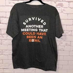 Gray Graphic Men's Shirt